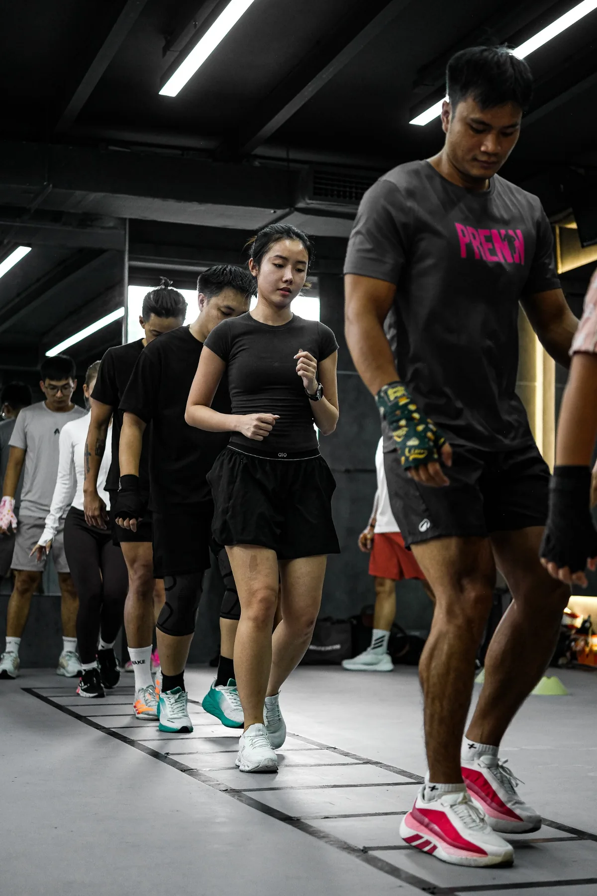 Học viên tập thể lực tại HYPE Training Lab
